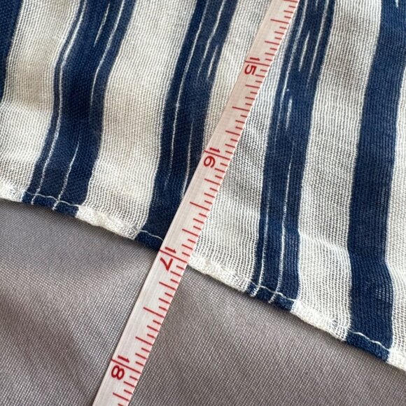 Disney Parks Minnie Mouse Striped Scarf With Rose Accent & Pink Trim - Picture 8 of 9